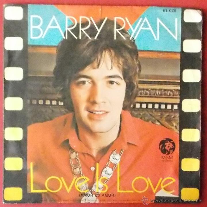 Discos de vinilo: BARRY RYAN - LOVE IS LOVE - Foto 1