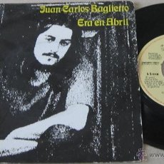 Dischi in vinile: JUAN CARLOS BAGLIETTO - ERA EN ABRIL / MIRTA DE REGRESO - SINGLE PROMO - EMI 1982 - VINILO N MINT