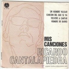 Discos de vinilo: RICARDO CANTALAPIEDRA, MIS CANCIONES, PAX 1968
