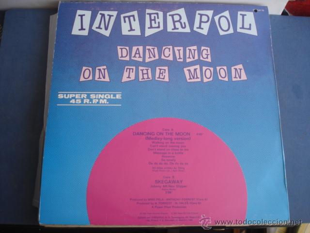Discos de vinilo: INTERPOL DANCING ON THE MOON - Foto 2