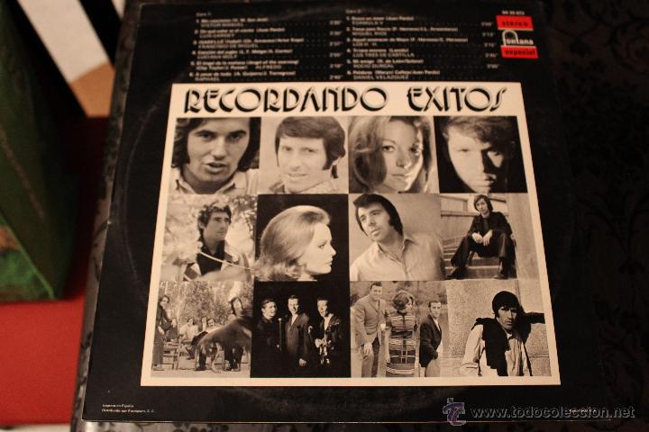 Discos de vinilo: RECORDANDO EXITOS - Foto 2