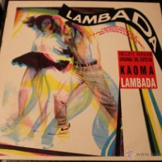 Discos de vinilo: LAMBADA-VERSION ORIGINAL KAOMA . Lote 40588314