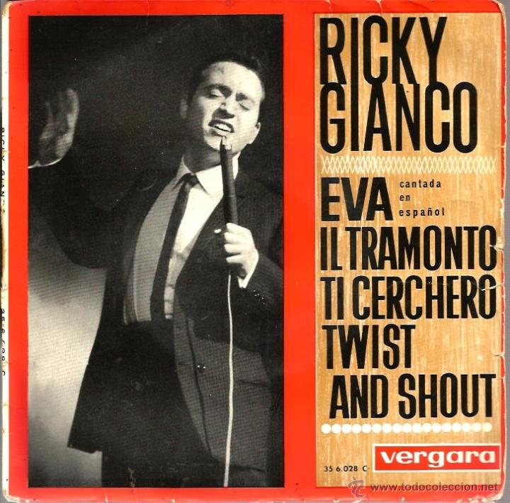 Discos de vinilo: EP RICKY GIANCO CANTA EN ESPA&Ntilde;OL: EVA - Foto 1