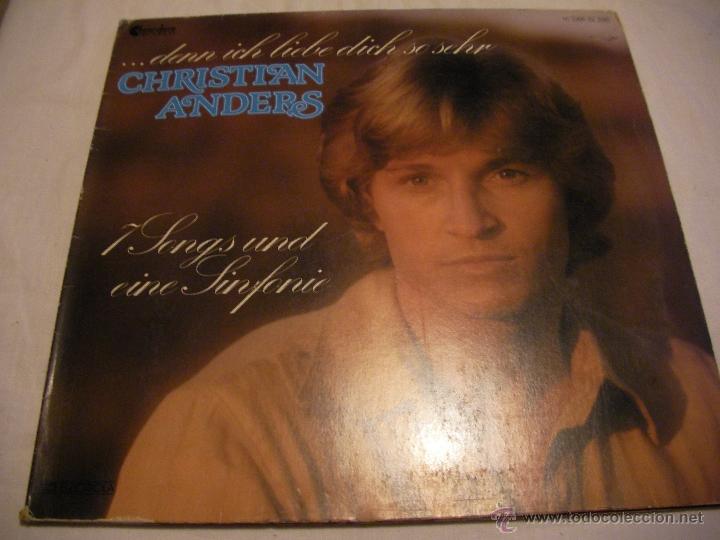 Discos de vinilo: LP CHRISTIAN ANDERS (DG) - Foto 1