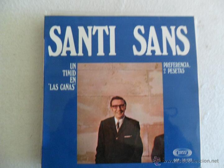 Discos de vinilo: SANTI SANS - UN TIMID EN LAS CA&Ntilde;AS -1968 - Foto 1