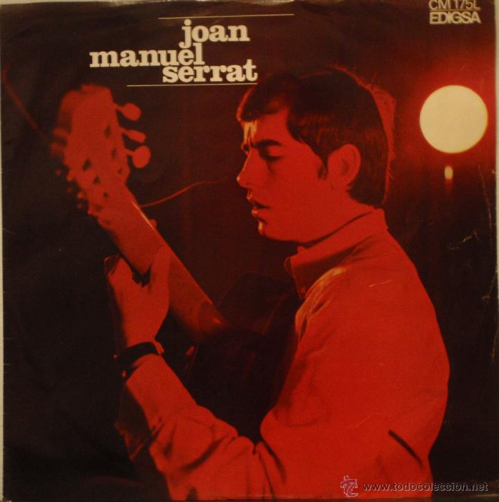 Discos de vinilo: joan manuel serrat 12 lp, primer lp edigsa, insert - Foto 1