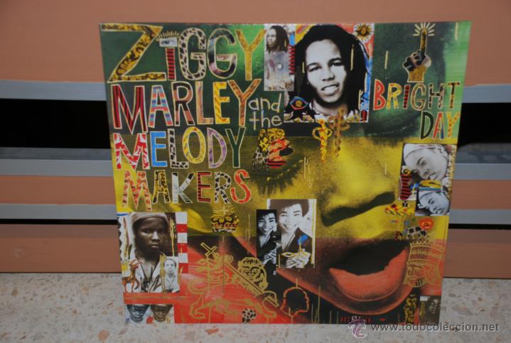 Discos de vinilo: DISCO VINILO ZIGGY MARLEY   ONE BRIGHT DAY - Foto 1