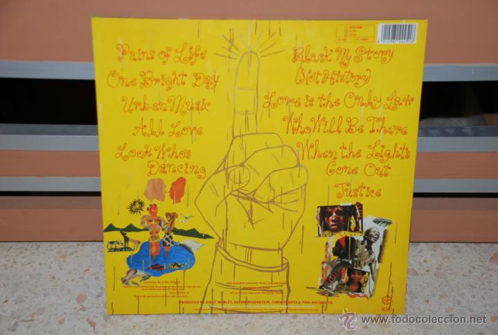 Discos de vinilo: DISCO VINILO ZIGGY MARLEY   ONE BRIGHT DAY - Foto 2