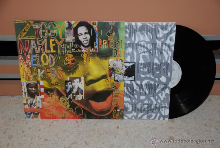 Discos de vinilo: DISCO VINILO ZIGGY MARLEY   ONE BRIGHT DAY - Foto 3
