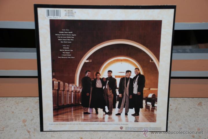 Discos de vinilo: DISCO VINILO ATLANTIC STARR   WERE MOVIN UP - Foto 2