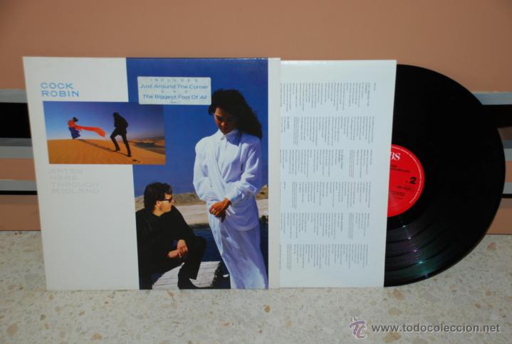 Discos de vinilo: DISCO VINILO COCK ROBIN AFTER HERE THROUGH MIDLAND - Foto 3