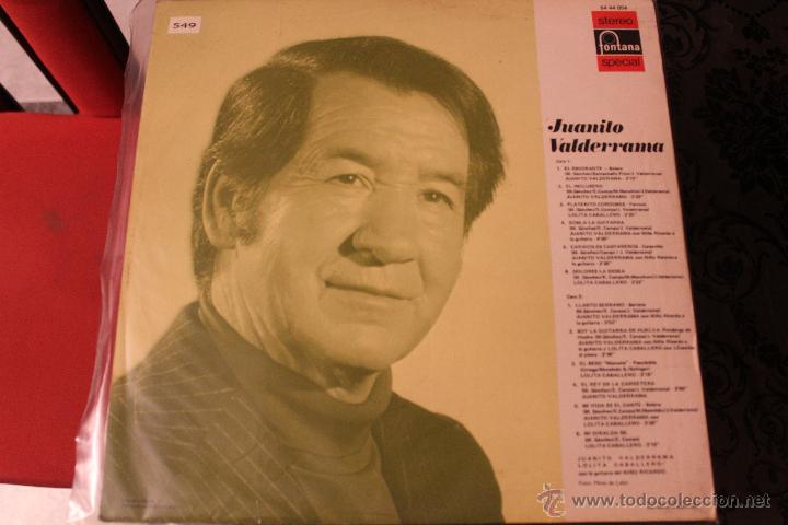 Discos de vinilo: JUANITO VALDERRAMA - Foto 2