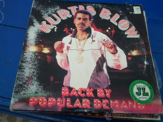 Discos de vinilo: KURTIS BLOW - BACK BY POPULAR DEMAND - Foto 1