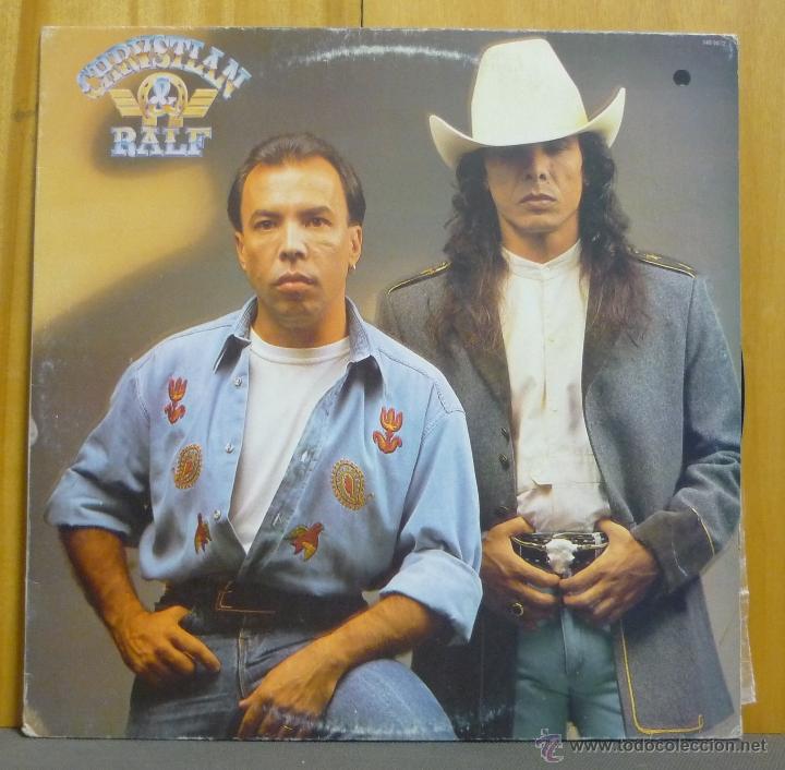 Dischi in vinile: Chrystian & Ralf - Basta Um Olhar - LP RCA - 140.0072 - Brasil 1991 - Encarte Con Letras