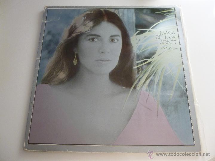 Discos de vinilo: MARIA DEL MAR BONET - SEMPRE 1981 - Foto 1