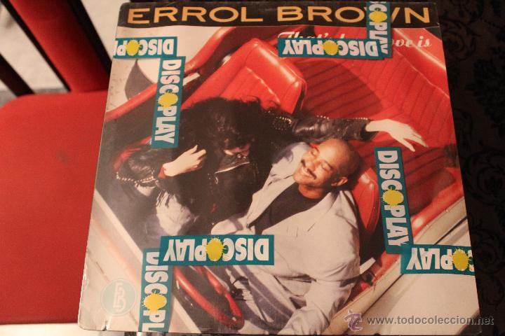 Discos de vinilo: errol brown,that how love is del - Foto 1