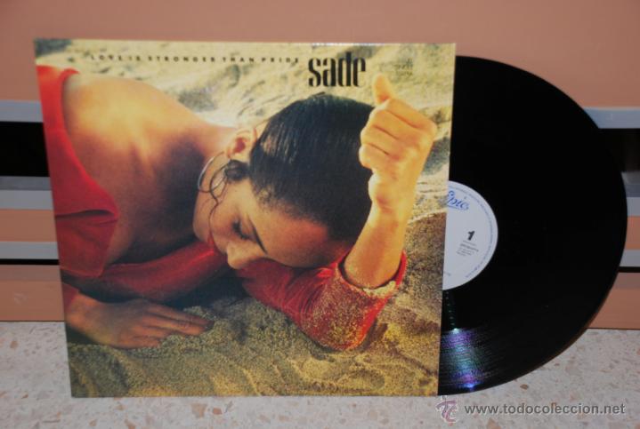 Discos de vinilo: SADE **LOVE IS STRONGER THAN PRIDE** - Foto 3