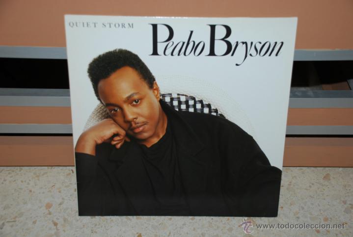 Discos de vinilo: PEABO BRYSON **QUIET STORM** EDICION ALEMANA - Foto 1