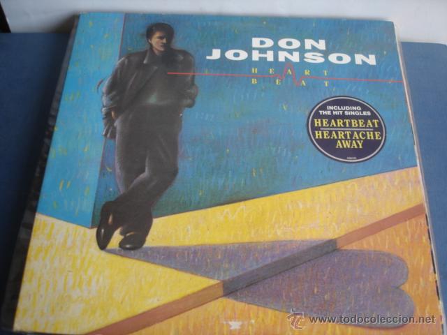 Discos de vinilo: DON JOHNSON   HEART BEAT  GATEFOLD - Foto 1