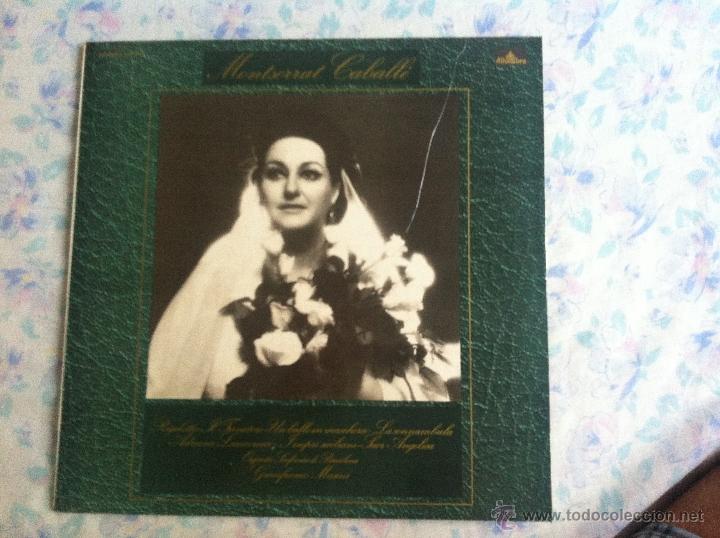 Discos de vinilo: LP MONTSERRAT CABALLE-RIGOLETTO - Foto 1