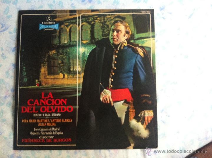 Discos de vinilo: LP LA CANCION DEL OLVIDO - Foto 1