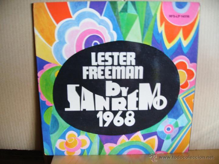 Discos de vinilo: LESTER FREEMAN ---- SAN REMO 1968