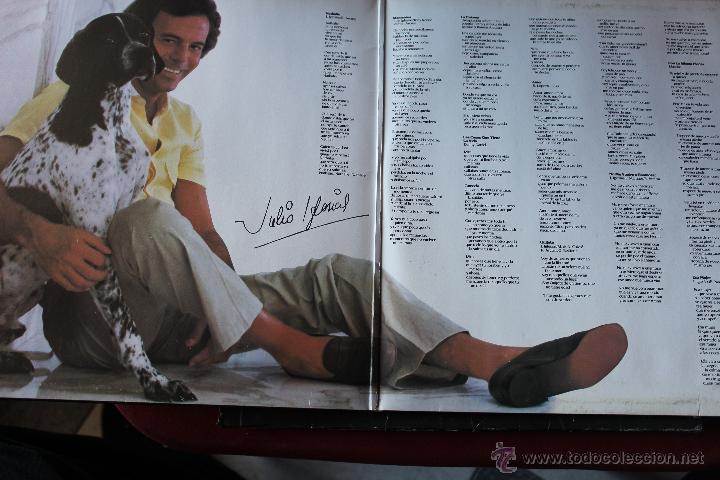 Discos de vinilo: JULIO IGLESIAS MOMENTOS - Foto 3