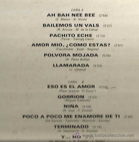 Discos de vinilo: LP LA BRIGADA : EUROVISION 1978 - Foto 2