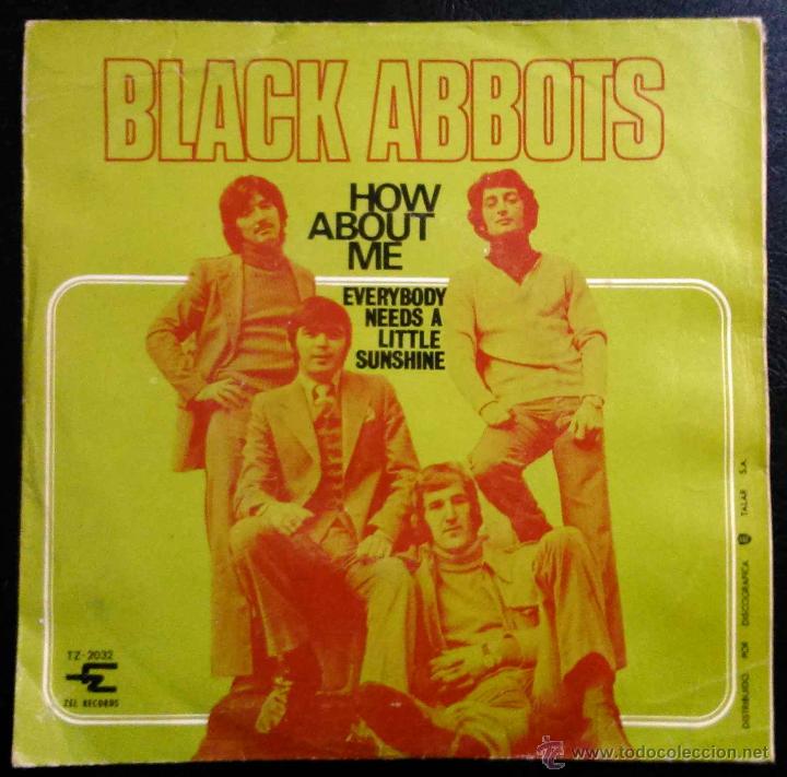 Discos de vinilo: BLACK ABBOTS - HOW ABOUT ME - SINGLE ESPA&Ntilde;A ORIGINAL - Foto 1