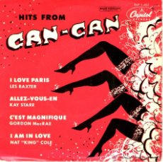 Discos de vinilo: HITS FROM CAN CAN. Lote 40674214