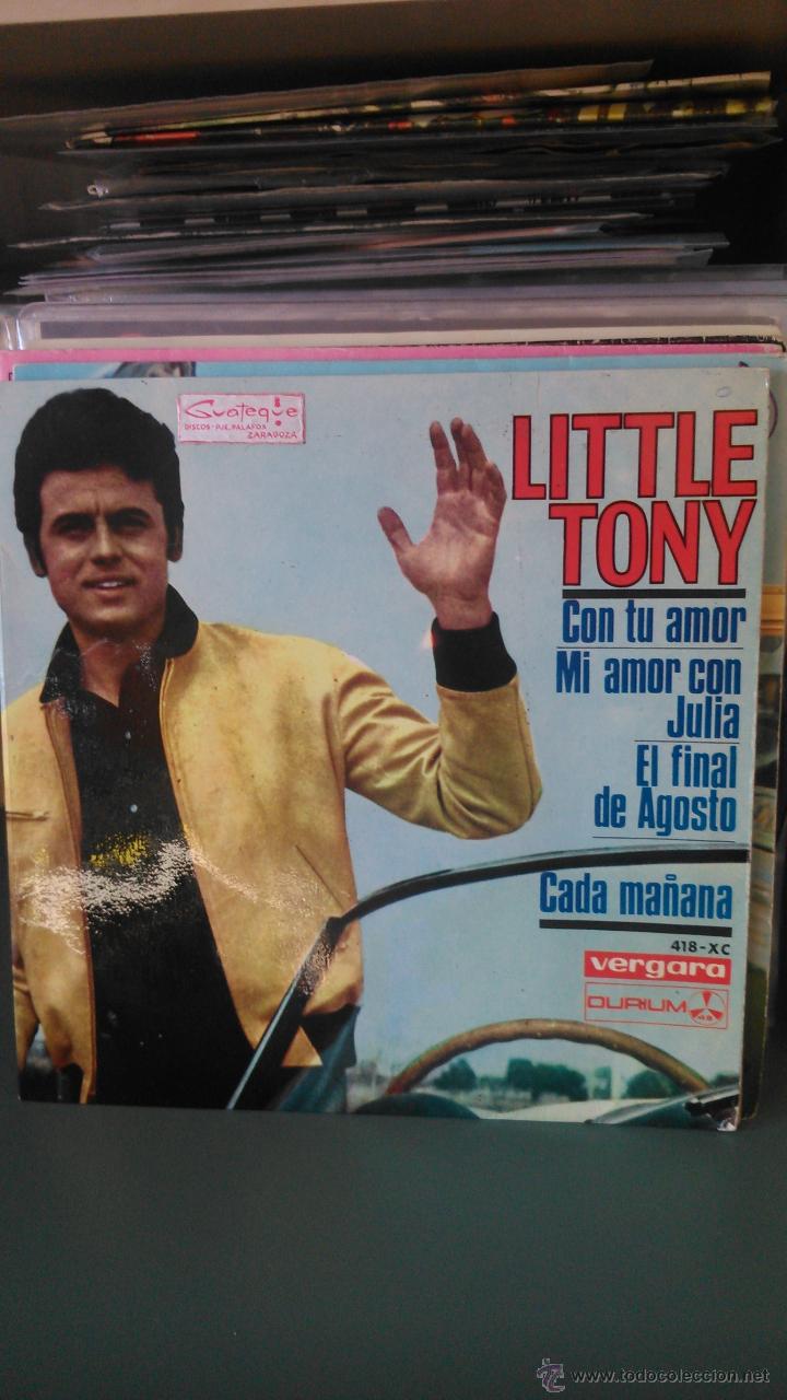 Discos de vinilo: LITTLE TONY - CON TU AMOR - Foto 1