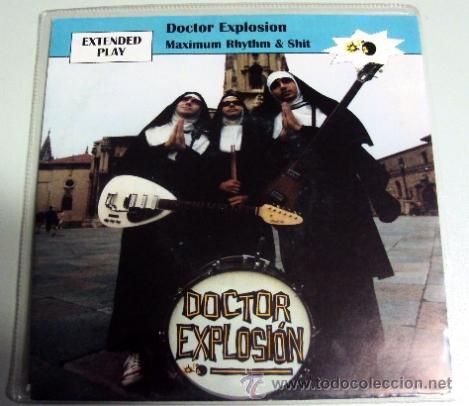 Discos de vinilo: DOCTOR EXPLOSION EP - MAXIMUM RHYTHM & SHIT - DEMOLITION DERBY dr - Foto 1