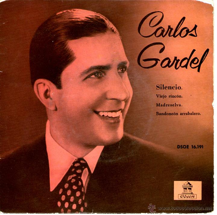 Discos de vinilo: CARLOS GARDEL SILENCIO - Foto 1