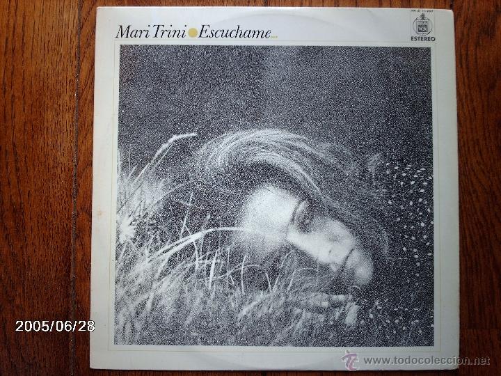 Discos de vinilo: mari trini  -  escuchame - Foto 1
