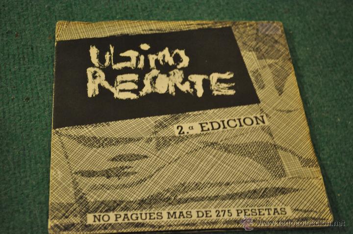 Discos de vinilo: ULTIMO RESORTE - CEMENTERIO CALIENTE (7 TEMAS) - Foto 1