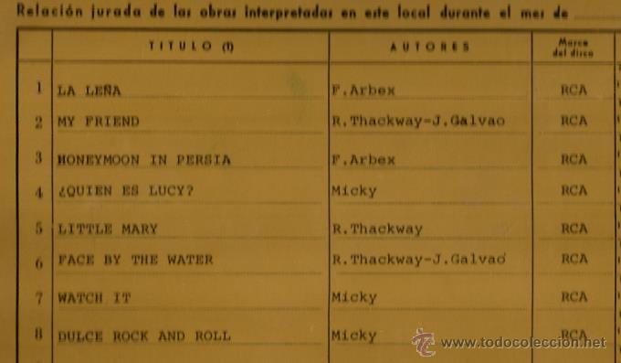Discos de vinilo: LP MICKY ( EL DE MICKY Y LOS TONYS) : SERIE DISCOTECA - Foto 2