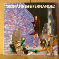 Discos de vinilo: HERNANDEZ Y FERNANDEZ - VERGES ... Y NO TANT - PICAP 19 0044 - 1990. Lote 40699402