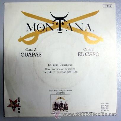 Discos de vinilo: MONTANA GUAPAS EL CAPO 1989 - Foto 2