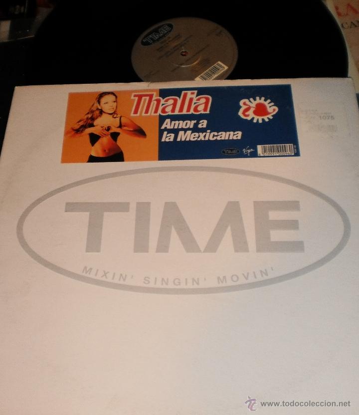 Discos de vinilo: thalia amor a la mexicana italia 1998 - Foto 1