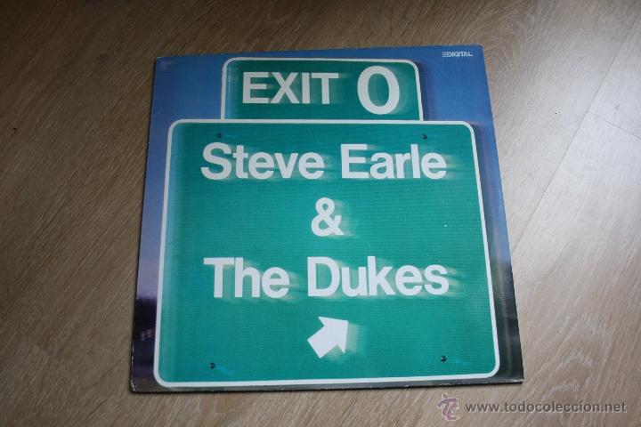 Discos de vinilo: Steve Earle & The Dukes Exit 0 lp - Foto 1