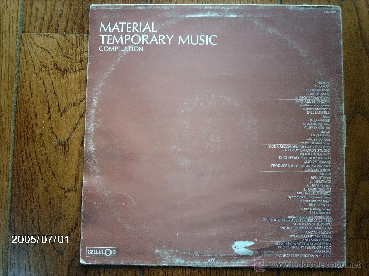 Discos de vinilo: material  -  temporary music   - compilation - Foto 2