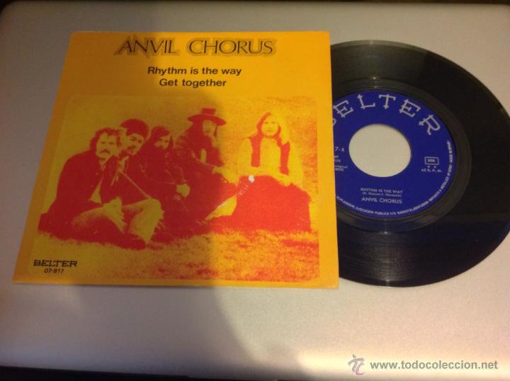 Discos de vinilo: ANVIL CHORUS. RHYTHM IS THE WAY. single - Foto 1