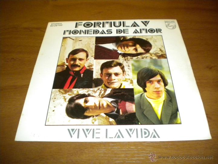 Discos de vinilo: FORMULA V  Monedas de amor - Foto 1