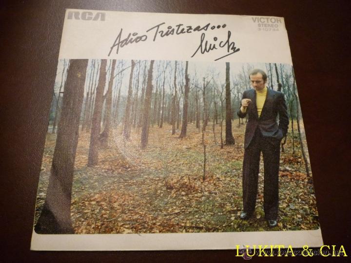 Discos de vinilo: MICKY - ADIOS TRISTEZAS - RCA 1972 - Foto 1