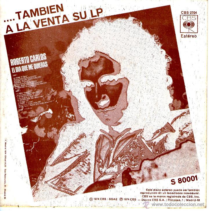 Discos de vinilo: ROBERTO CARLOS ACTITUDES - Foto 2