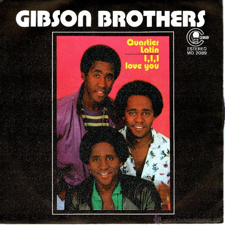 Discos de vinilo: GIBSON BROTHERS QUARTIER LATIN. I - Foto 1