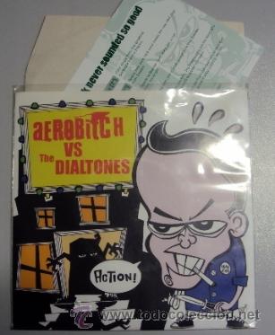 Discos de vinilo: AEROBITCH + THE DIALTONES EP Action ! - Foto 1