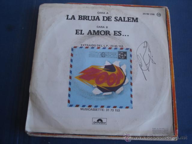 Discos de vinilo: ZOOM LA BRUJA DE SALEM - Foto 2