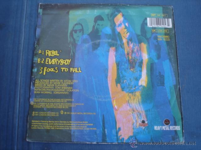 Discos de vinilo: ATOM SEED REBEL - Foto 2