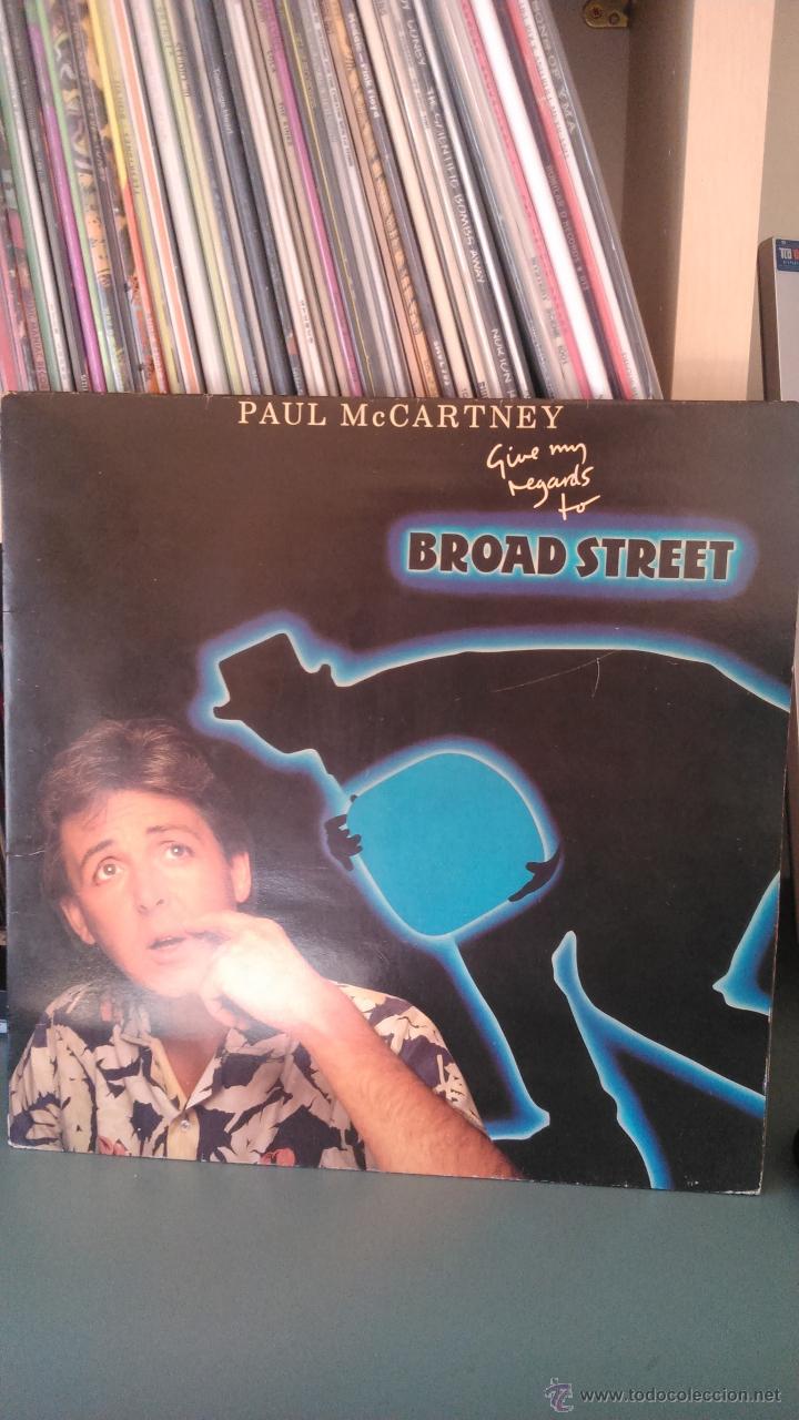 Discos de vinilo: PAUL McCARTNEY - BROAD STREET - Foto 1